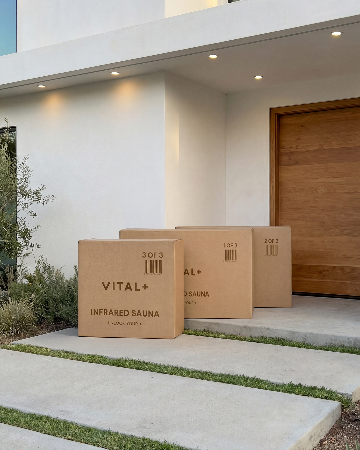 After — delivery scene