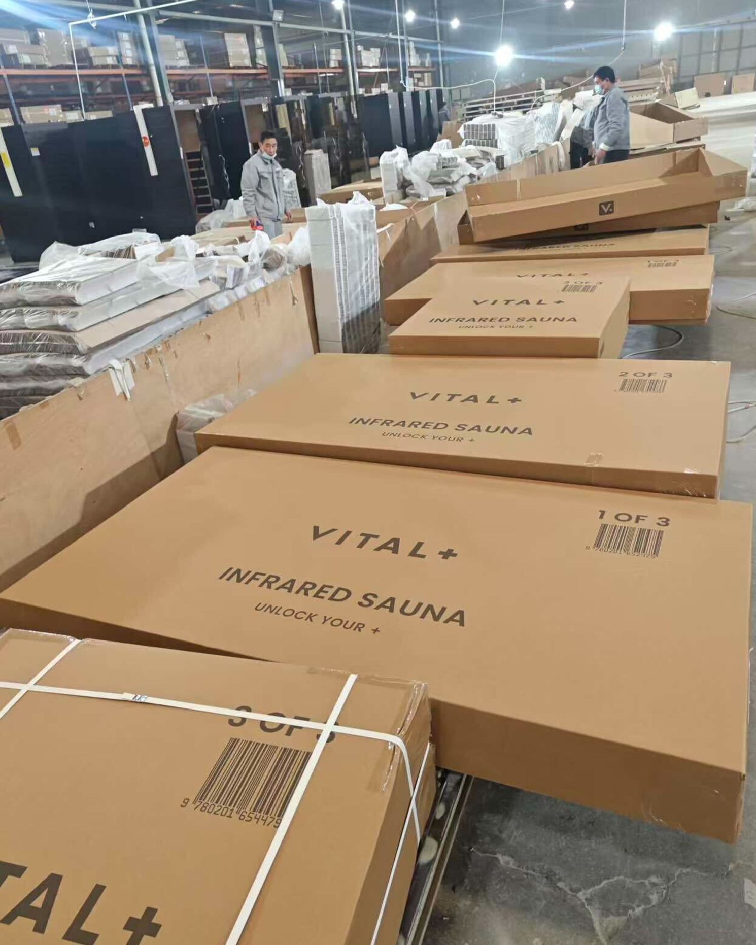 Before — warehouse plate